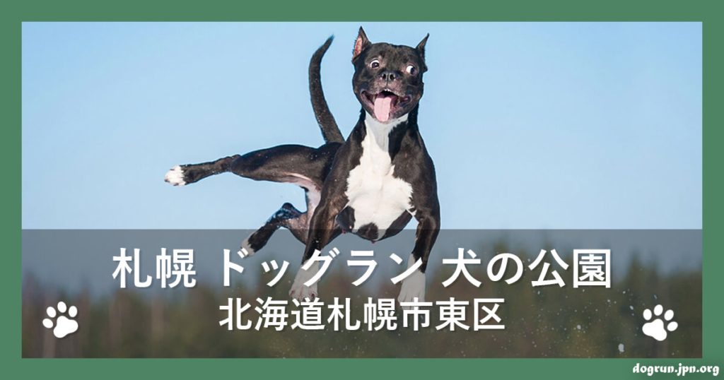 札幌 ドッグラン 犬の公園（北海道札幌市東区）